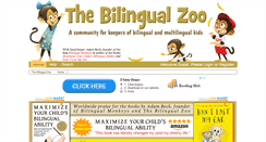 Desktop Screenshot of bilingualzoo.com
